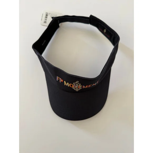 Free People Movement Tee Time Visor NWT Navy - Picture 6 of 7